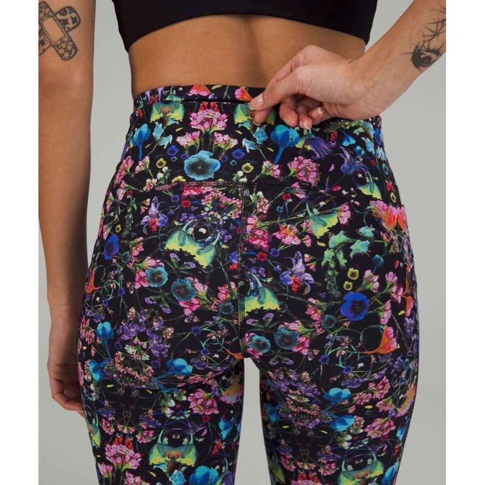 Lululemon Swift Speed HR 28" Leggings Flowerscope 8‎ M - Picture 4 of 12